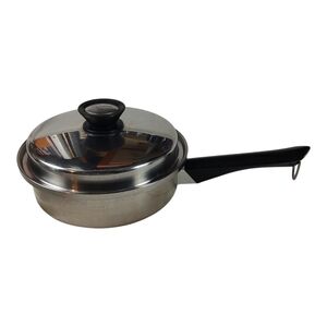 Amway Queen 1.5qt 3-Ply 18/6 Stainless Steel Saucepan with Lid